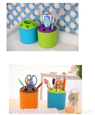 创意牙刷收纳架 2元店小商品里的大商机